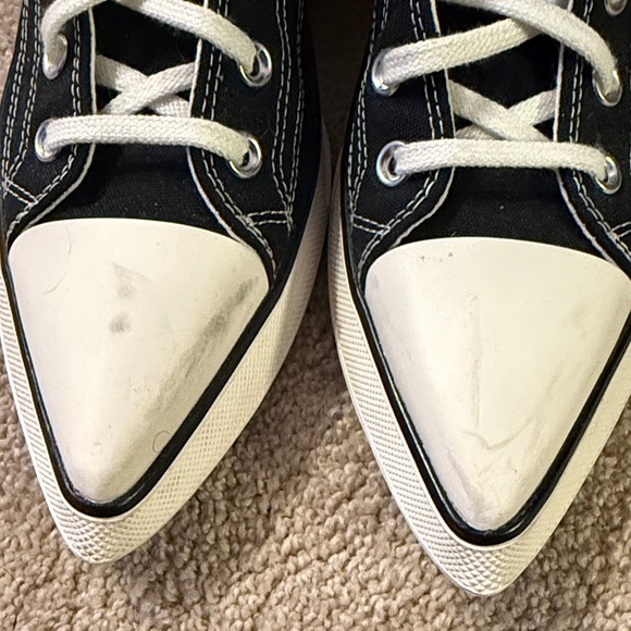 Converse chuck 70 de luxe cowboy boots in black - Picture 6 of 15